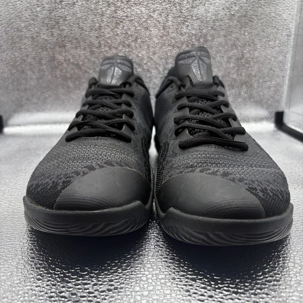 Size 9 Nike Mamba Rage Black Mens Lace Up Comfort Basketball Shoes 908972-002